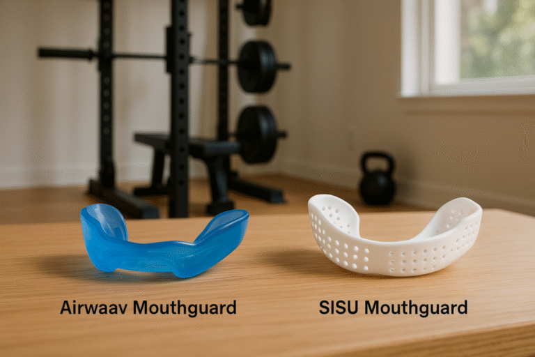 Airwaav and SISU Mouthguards in a gym setting – which one suits your sport?